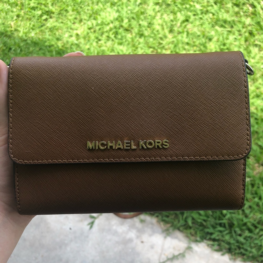 Michael Kors Brown Crossbody Purse